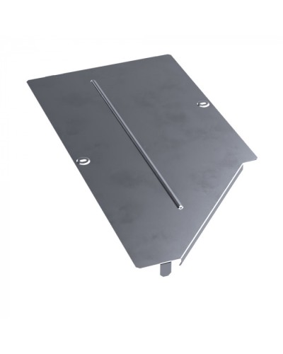 Крышка переходника левого Стандарт INOX (AISI 316) 600х400 Промрукав (PR16.5590) в Хабаровске Аксессуары для лотков Pintop.ru