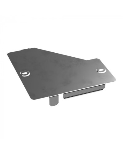 Крышка переходника правого Стандарт INOX (AISI 304) 200х100 Промрукав (PR16.5772) в Хабаровске Аксессуары для лотков Pintop.ru