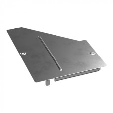 Крышка переходника правого Стандарт INOX (AISI 304) 400х200 Промрукав (PR16.5778)