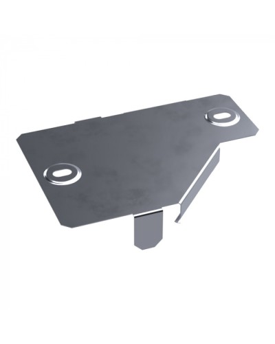 Крышка переходника правого Стандарт INOX (AISI 316) 100х50 Промрукав (PR16.5836) в Хабаровске Аксессуары для лотков Pintop.ru