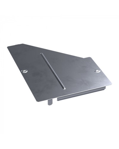 Крышка переходника правого Стандарт INOX (AISI 316) 400х200 Промрукав (PR16.5844) в Хабаровске Аксессуары для лотков Pintop.ru