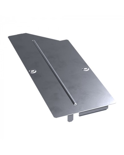 Крышка переходника правого Стандарт INOX (AISI 316) 500х400 Промрукав (PR16.5849) в Хабаровске Аксессуары для лотков Pintop.ru