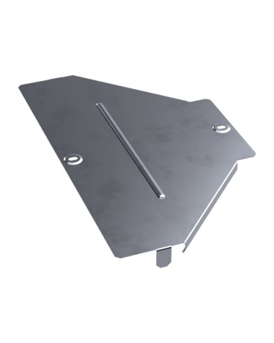 Крышка переходника симметричного Стандарт INOX (AISI 316) 400х150 Промрукав (PR16.6041) в Хабаровске Аксессуары для лотков Pintop.ru