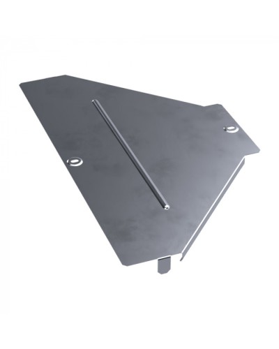 Крышка переходника симметричного Стандарт INOX (AISI 316) 500х150 Промрукав (PR16.6044) в Хабаровске Аксессуары для лотков Pintop.ru