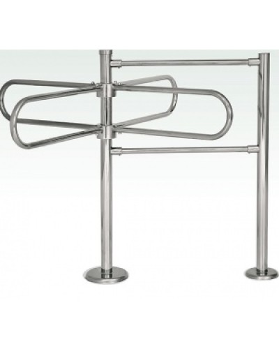 Турникет полуростовой Ростов-Дон Р31М лв ХРОМ в Хабаровске Турникеты Pintop.ru