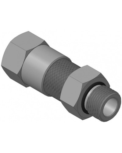 Кабельный ввод с резьбой G1/2 для открытой прокладки кабеля с проходным диаметром d=8-12 мм Спектрон КВН-12-М-G1/2 в Хабаровске Аксессуары для кабель-канала Pintop.ru