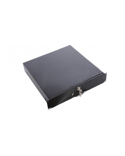 Полка (ящик) для документации 2U ЦМО ТСВ-Д-2U.450-9005 в Хабаровске Полки для шкафов и стоек Pintop.ru