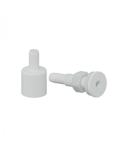 Наконечник для капиляра для подвесного потолка, без отверстия под сверло0-6 мм (49012) в Хабаровске Аксессуары для кабель-канала Pintop.ru