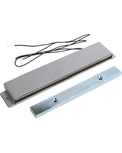 Замок электромагнитный миниатюрный Aler AL-80FU (24 В, серый) в Хабаровске Электромагнитные замки Pintop.ru