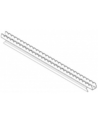 Накладка барьерная PERCo-MB-16.10 в Хабаровске Дополнительное оборудование для СКУД Pintop.ru