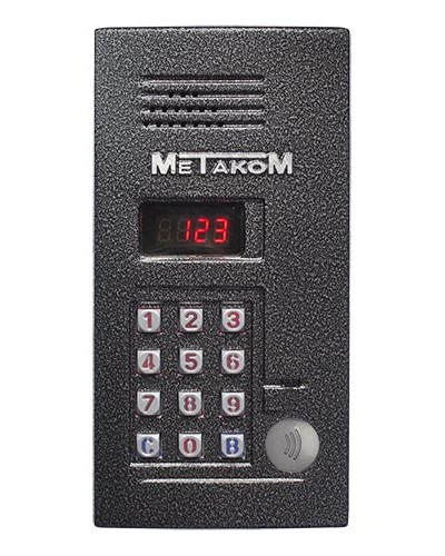 Блок вызова домофона Метаком MK2012-MFEN в Хабаровске Блоки вызова многоабонентные Pintop.ru