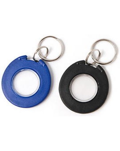 Брелок IronLogic IL-08MBT, 1K, с кольцом, синий с прозрачной серединой в Хабаровске Оптовые идентификаторы Pintop.ru
