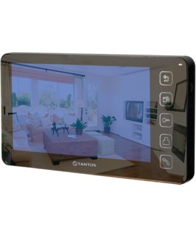 Монитор цветного видеодомофона адаптированный Tantos Prime SD (Black Mirror) VZ в Хабаровске Абонентские видеоустройства Pintop.ru