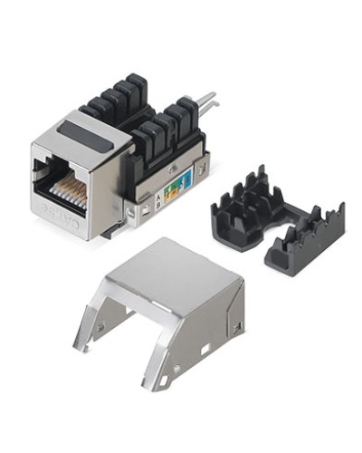 Вставка Cabeus KJ-RJ45-Cat.5E-SH-90 в Хабаровске Модули Keystone Pintop.ru