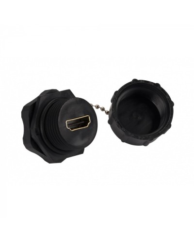 Модуль индустриальный соединительный HDMI LANMASTER LAN-OK-HDMI/180-WP в Хабаровске Коммутационные изделия Pintop.ru