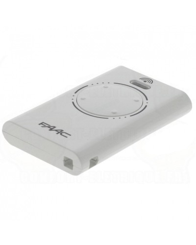 Брелок-передатчик 4-канальный Faac 787010 (белый) в Хабаровске Устройства радиоуправления для шлагбаумов и автоматики Pintop.ru