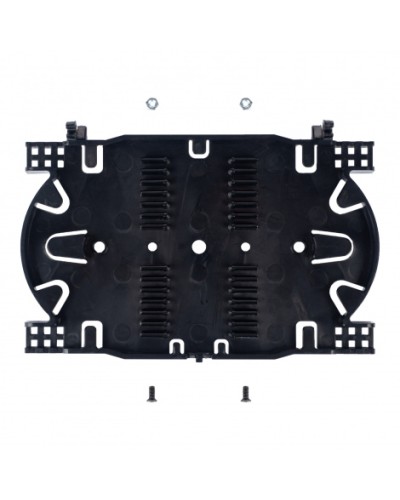 Сплайс-кассета на 24 соединения, черный Datarex DR-543005 в Хабаровске Держатели, клипсы, скобы Pintop.ru