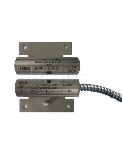 Извещатель охранный точечный магнитоконтактный взрывозащищённый Магнито-контакт Ех ИО102 N исп.211 (торцевой), с постоянно присоединенным кабелем в металлорукаве (штатно кабель 2х0,75 - 1м), 1Ex d IIC T6 Gb / РB Ex d I Mb АТФЕ.425119.171 в Хабаровске Изв