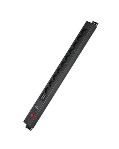 Блок распределения питания вертикальный для 19 шкафов DKC R5VSH10SWOPAM в Хабаровске Блоки розеток Pintop.ru