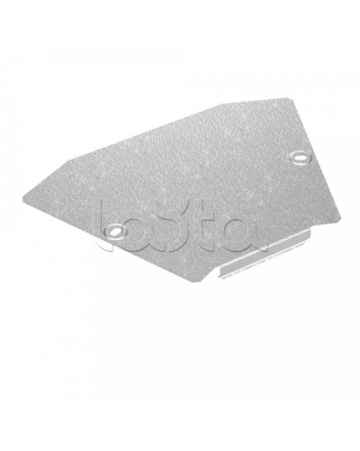 Крышка угла горизонтального 45 градусов Стандарт HDZ 200 Промрукав (PR16.1939) в Хабаровске Аксессуары для лотков Pintop.ru