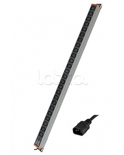 Блок распределения питания вертикальный для 19 шкафов DKC R5VIEC24PIC14 в Хабаровске Аксессуары для стоек и шкафов Pintop.ru