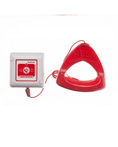 Кнопка со шнуром проводная аналоговая влагозащищенная Getcall GC-0423W1 в Хабаровске Переговорные устройства Pintop.ru