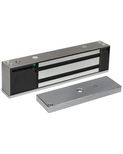 Smartec ST-EL523DLW-SS - Электромагнитный замок, уличное исполнение, СИД, датчик положения двери, IP68, нержавеющая сталь, усилие 520-540 кг. в Хабаровске Электромагнитные замки Pintop.ru