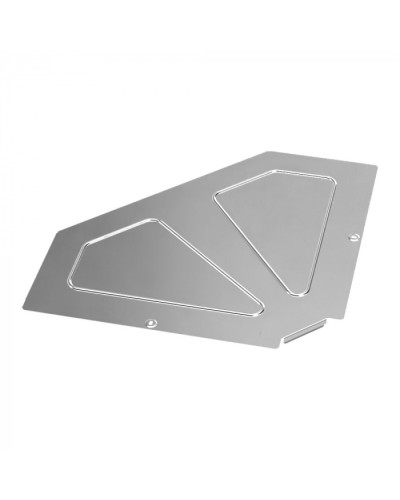 Крышка угла горизонтального 90 градусов Стандарт INOX (AISI 304) 500 Промрукав (PR16.3521) в Хабаровске Аксессуары для лотков Pintop.ru