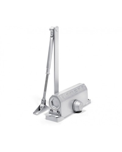 Доводчик дверной с рычажной тягой DC-065 EN3/4/5, серебро NOTEDO DC065S в Хабаровске Доводчики Pintop.ru