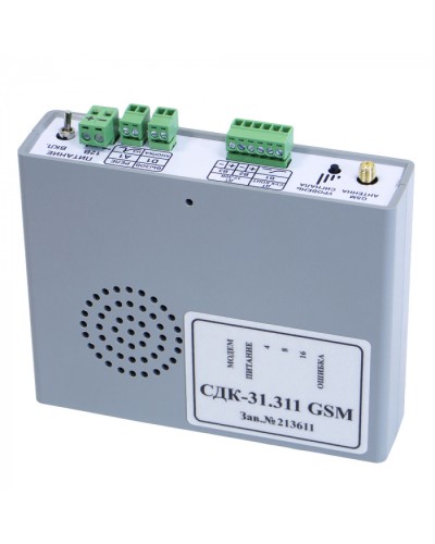 Блок контроля GSM Кристалл СДК-31.311GSM в Хабаровске Приемно-контрольные приборы Pintop.ru