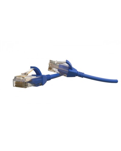 Патч-корд U/UTP Hyperline (PC-LPT-UTP-RJ45-RJ45-C6-3M-LSZH-BL) в Хабаровске Патчкорды (медные) Pintop.ru