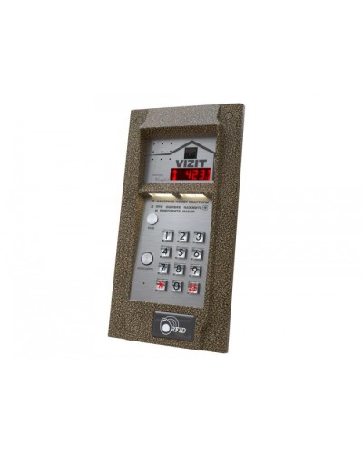 Блок вызова Vizit БВД-423FCBE2 в Хабаровске Блоки вызова многоабонентные Pintop.ru