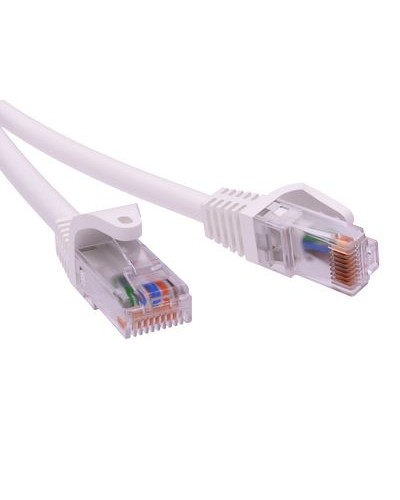 Патч-корд неэкранированный CAT5E U/UTP 4х2, LSZH, белый, 10м DKC RN5EUU4500WH в Хабаровске Патчкорды (медные) Pintop.ru