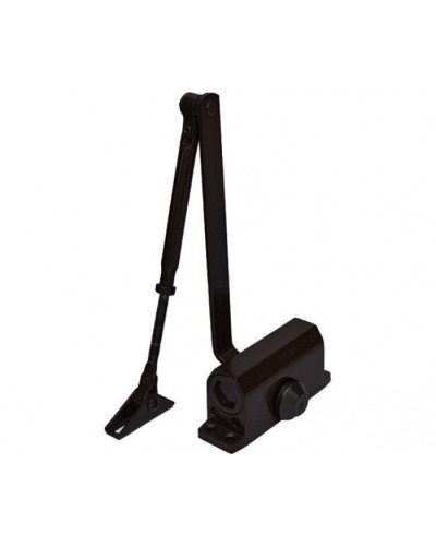 Доводчик дверной с рычажной тягой DC-065 EN3/4/5, чёрный NOTEDO DC065BL в Хабаровске Доводчики Pintop.ru