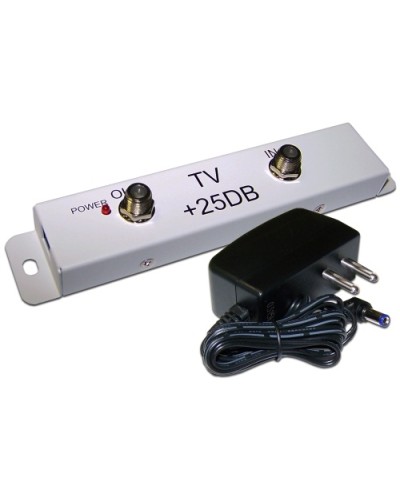 Усилитель TV-сигнала, 25 dB LANMASTER LAN-HCS-TVSA25 в Хабаровске Системы видеонаблюдения Pintop.ru