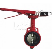 Затвордисковый с ручным приводом с контролем положения УКПЗА Спецавтоматика 3т 150/1,6(Р)-Ф.У3.1-"АМК-150v2"