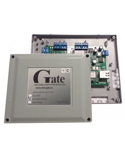 Контроллер базовый Gate-8000-Ethernet в Хабаровске Сетевая СКУД - Gate Pintop.ru