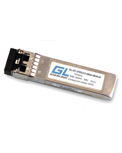 SFP+ модуль Gigalink GL-OT-ST05LC2-0850-0850-M в Хабаровске Модули SFP/XFP/GBIC Pintop.ru