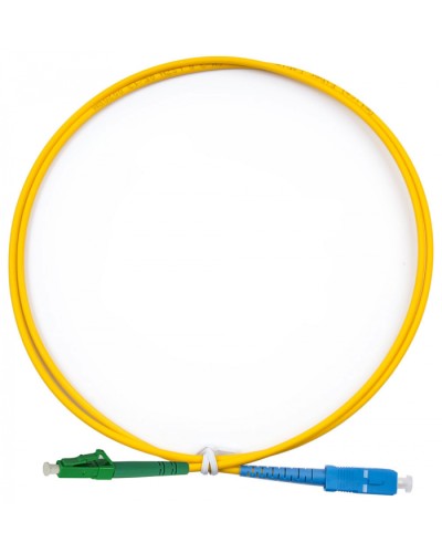 Шнур оптический simplex LC/APC-SC/UPC 9/125 sm 5м LSZH Cabeus FOP(s)-9-LC/APC-SC/UPC-5m в Хабаровске Патч-корды оптические Pintop.ru