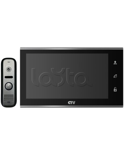 Комплект цветного видеодомофона CTV-DP2702MD B в Хабаровске Комплекты домофонов Pintop.ru