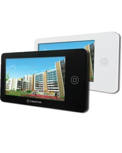 Монитор цветного видеодомофона адаптированный Tantos NEO (White) VZ в Хабаровске Абонентские видеоустройства Pintop.ru