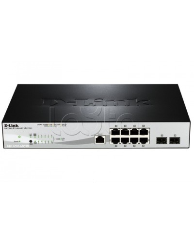 Коммутатор управляемый 10 портовый D-Link DGS-1210-10P/ME/A1A в Хабаровске Коммутаторы Pintop.ru