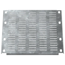 FORMAT Заглушка панели нижней наборной вентилируемой 200мм в шкаф шириной 400мм IEK (FO-00-PLTV-020-040)